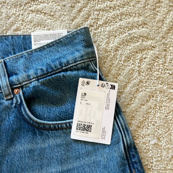 NWT & Other Stories Wide Leg, Low Waist, Non Stretch Jean Size 32 - Picture 7 of 13